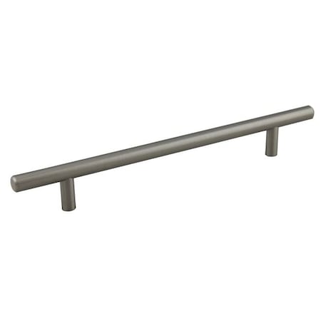 10 Bar Cabinet Pull With 7 Center To Center Satin Nickel Finish